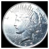 1925 Silver Peace Dollar CLOSELY UNCIRCULATED