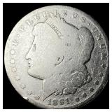 1891-O Silver Morgan Dollar NICELY CIRCULATED