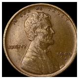 1909-S Lincoln Wheat Cent CLOSELY UNCIRCULATED