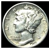 1916 Mercury Dime NEARLY UNCIRCULATED
