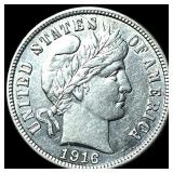 1916 Silver Barber Dime CLOSELY UNCIRCULATED