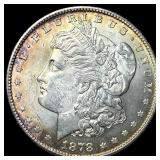 1878-S Silver Morgan Dollar CHOICE BU