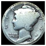 1916 Mercury Dime NICELY CIRCULATED