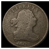1803 Copper Half Cent NICELY CIRCULATED