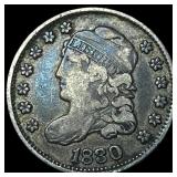 1830 Capped Bust Half Dime LIGHTLY CIRCULATED