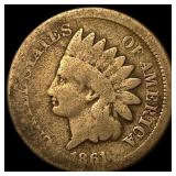 1861 Indian Head Cent NICELY CIRCULATED