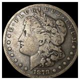 1878 Silver Morgan Dollar NEARLY UNCIRCULATED