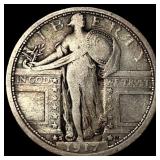 1917-S Silver Standing Liberty Quarter NICELY CIRC