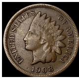 1908-S Indian Head Cent CLOSELY UNCIRCULATED