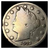 1912-D Liberty Head Nickel NICELY CIRCULATED