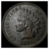 1871 Indian Head Cent NEARLY UNCIRCULATED