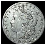 1897-S Silver Morgan Dollar NEARLY UNCIRCULATED