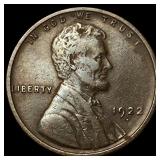1922-D Lincoln Wheat Cent NEARLY UNCIRCULATED