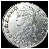 1826 Capped Bust Half Dollar CLOSELY  UNCIRCULATE