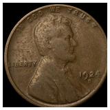 1924-D Lincoln Wheat Cent LIGHTLY CIRCULATED