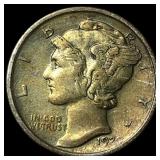 1926-D Silver Mercury Dime NEARLY UNCIRCULATED