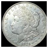 1921 Silver Morgan Dollar CLOSELY UNCIRCULATED