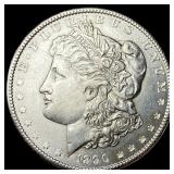 1890 Morgan Silver Dollar CLOSELY UNCIRCULATED
