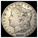 1894-O Silver Morgan Dollar NEARLY UNCIRCULATED