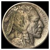 1915-D Buffalo Nickel LIGHTLY CIRCULATED