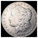 1901-S Silver Morgan Dollar NICELY CIRCULATED