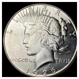 1926-S Silver Peace Dollar CHOICE BU