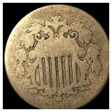 1818 Shield Nickel NICELY CIRCULATED