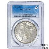 1884-O Morgan Silver Dollar PCGS MS64