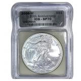 2006-W Silver Eagle ICG SP70