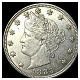 1883 Liberty Head Nickel No Cents UNCIRCULATED