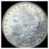 1884-CC Silver Morgan Dollar CHOICE BU