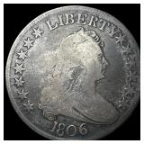 1806 Draped Bust Half Dollar NICELY CIRCULATED