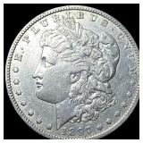 1897-O Silver Morgan Dollar NEARLY UNCIRCULATED