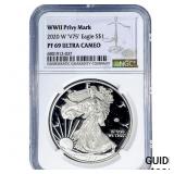 2020-W Silver Eagle NGC PF69 Ultra Cameo