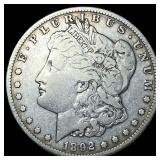 1892 Silver Morgan Dollar LIGHTLY CIRCULATED
