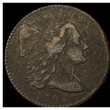 1794 Liberty Cap Large Cent LIGHTLY CIRCULATED