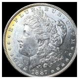 1887 Morgan Silver Dollar CHOICE BU