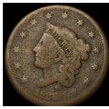 1848 Braided Hair Large Cent NICELY CIRCULATED