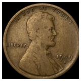1909-S Lincoln Wheat Cent NICELY CIRCULATED