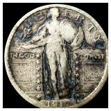 1917 Type 2 Standing Liberty Quarter LIGHTLY  CIR