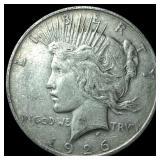 1926 Peace Silver Dollar NEARLY UNCIRCULATED