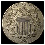 1873 Shield Nickel UNCIRCULATED