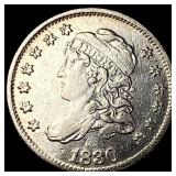 1830 Capped Bust Half Dime CLOSELY UNCIRCULATED