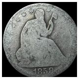 1858-O Silver Half Dollar NICELY CIRCULATED