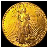 1927 No Mint Mark Gold $20 Saint-Gaudens CHOICE BU