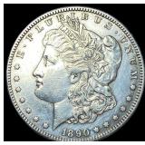 1890-CC Silver Morgan Dollar CLOSELY UNCIRCULATED