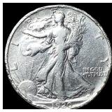 1920-D Silver Walking Liberty Half Dollar  HIGH G