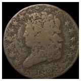 1828 Classic Head Half Cent NICELY CIRCULATED