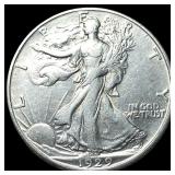 1929-D Silver Walking Liberty Half Dollar  CLOSEL