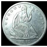 1859-S Seated Liberty Half Dollar CLOSELY  UNCIRC